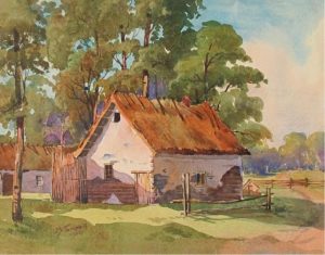 John Sugden Tempest: OLD FARMHOUSE