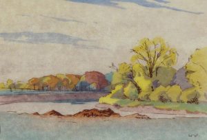Walter Joseph Phillips: FALL, ASSINIBOINE RIVER