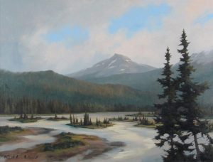 Karl E. Wood: ATHABASCA RIVER, JASPER NATIONAL PARK