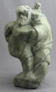 Unidentified Inuit Artist: MAN-BEAR TRANSFORMATION