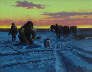 Michael Lonechild: MORNING IS GOOD FOR PICKEREL FISHING