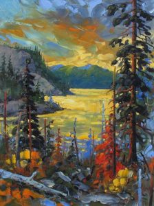 Rod Charlesworth: EVENTIDE, COLUMBIA VALLEY