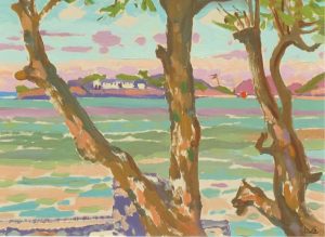 Illingworth Holey Kerr: RAT ISLAND, ST. LUCIA, W.I. (FROM OUR VERANDAH)