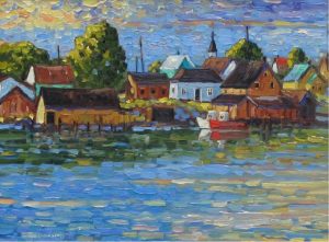 Rod Charlesworth: EVENING GLOW AT LOCKEPORT