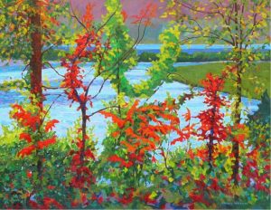 Cheryl Chartier: AUTUMN LAKESIDE