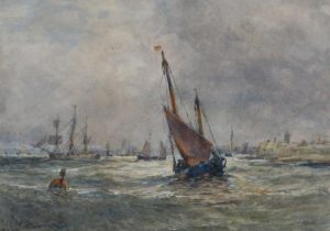 Edwin Hayes: ENTRANCE TO PORTSMOUTH HARBOUR