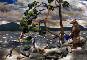Diana Thorneycroft: THE WEST WIND (from the series GROUP OF SEVEN AWKWARD MOMENTS)