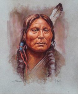 Vilem Zach: GALL, SIOUX WARCHIEF