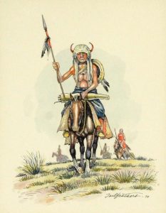 Gerald T. Tailfeathers: WARRIOR ON HORSEBACK