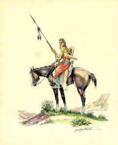 Gerald T. Tailfeathers: BRAVE ON HORSEBACK