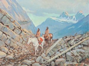 Matt Lindstrom: INDIAN RIDERS IN THE MOUNTAINS