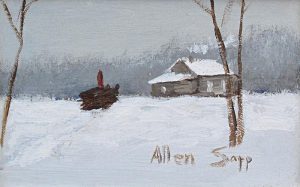 Allen Sapp: BRINGING HOME A LOAD OF LOGS