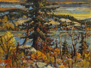 Rod Charlesworth: COURTENAY LAKE (GOLDEN AUTUMN)