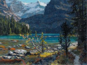 Horace Champagne: TOUCHES OF GOLD & YELLOW, LAKE O’HARA, YOHO NAT. PARK, BRITISH COLUMBIA