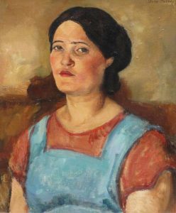 Pierre Alexandre Francois Farrey: PORTRAIT OF A WOMAN