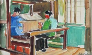 Andre Charles Bieler: LA FILEUSE
