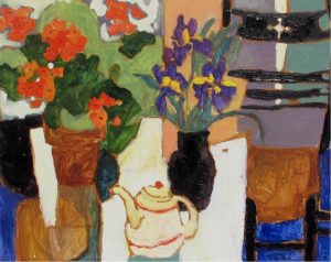 Claude A. Simard: STILL LIFE WITH CHAIR