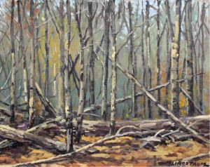 Matt Lindstrom: A STAND OF TREES, AUTUMN
