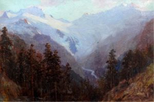 Frederic Marlett Bell-Smith: A VALLEY IN THE SELKIRKS, BC