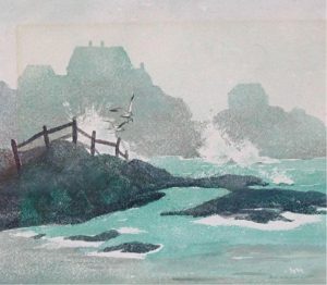 Ruth Salter Wainwright: FOG ON THE COAST, LUNENBURG COUNTY