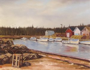 Heinz V. Pundleider: FISHING VILLAGE