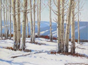 Matt Lindstrom: WINTER IN THE FOOTHILLS