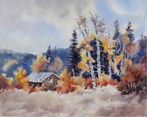 George Alig: CABIN IN AUTUMN
