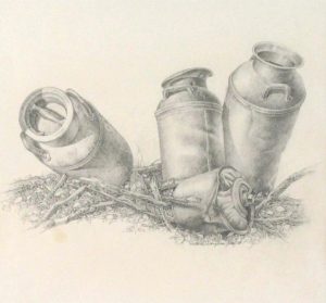 Patrick Douglass Cox: MILK CANS