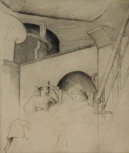 Ella Cecilia Mackinnon-Pearson: READING ON DECK