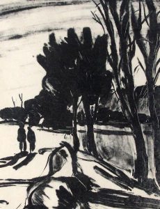 William Lewy Leroy Stevenson: FIGURES IN A LANDSCAPE