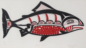 Roy Henry Vickers: SPRING SALMON