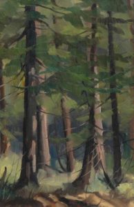 Karl E. Wood: TREE STUDY, MT. SEYMOR