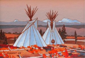 Robert Guest: FOOTHILLS TIPIS, FALL