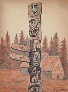 Unidentified Artist: CUMSHEWA (HAIDA GWAII)