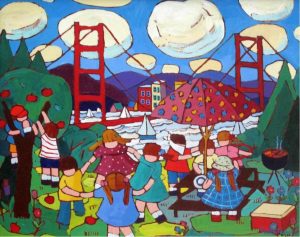 Terry Ananny: PICNIC BY THE BRIDGE