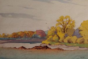 Walter Joseph Phillips: FALL, ASSINIBOINE RIVER