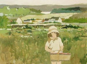 Claude A. Simard: LES FRAISES DE L’ILE (ORLEANS)