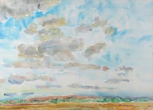 Dorothy Elsie Knowles: FIELDS AT EVENING