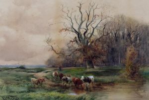 Henry Charles Fox: IN AMBERLEY MEADOW