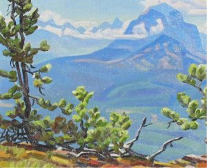 William Beverley Herbert: MT. TEMPLE AND VALLEY OF THE TEN PEAKS