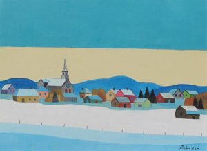 Claude Picher: GASPESIAN VILLAGE