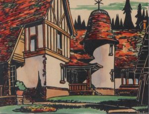 Margaret Dorothy Shelton: BANFF SPRINGS GOLF CLUBHOUSE