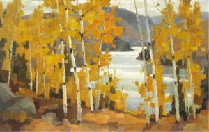 Thomas Keith (Tom) Roberts: OPEONGO RIVER, OCTOBER