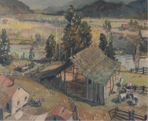 Bernard Middleton: FARMING SCENE