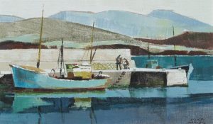 Hilton MacDonald Hassell: BOATS THAT GO TO THE ISLES (CONNEMARA, EIRE)