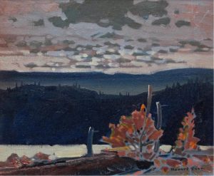 Robert Genn: WINTER SKY, WELLS GRAY
