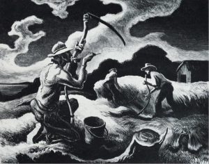 Thomas Hart Benton: ISLAND HAY