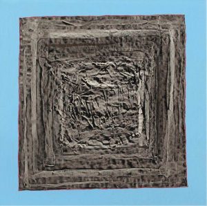 Arthur Fortescue (Art) McKay: COMPOSITION, GREY ON BLUE