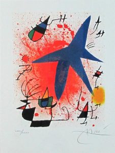 Joan Miro: IMAGE FROM MIRO LITHOGRAPHE I