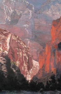 Hubert Nanzer: GRAND CANYON II
